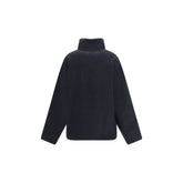 MM6 Black Polyester Top